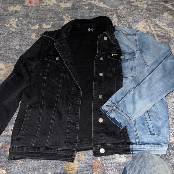 Filthy Wealth Dual-Color Jean Jacket XL Mens - Picture 1 of 2